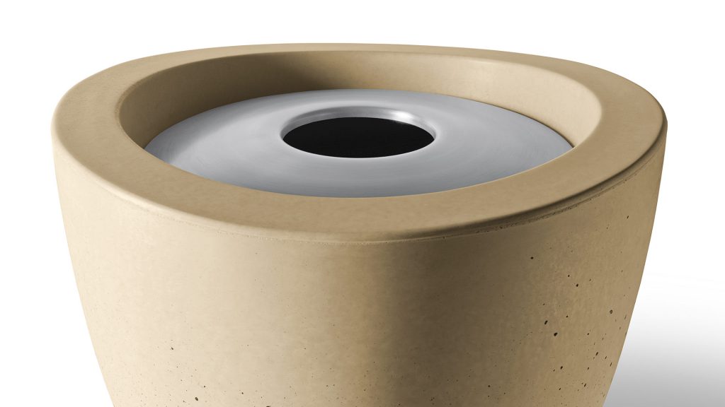 Dune Litter Receptacle
